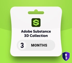 Adobe Substance 3D Collection – Chiave di abbonamento 3 Mesi (versione mondiale) — licenza originale - Odin Key