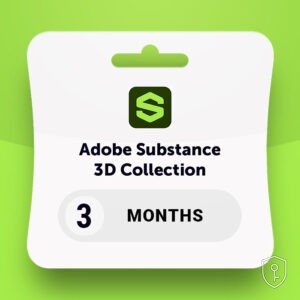 Adobe Substance 3D Collection - 3 Mois Clé d'abonnement RoW — licence originale à acheter en Suisse - CHKEY