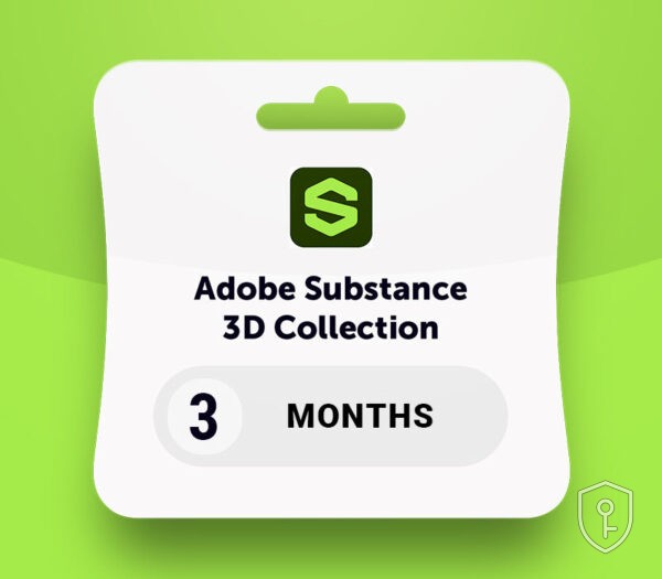 Adobe Substance 3D Collection - 3 Mois Clé d'abonnement RoW — licence originale à acheter en Suisse - CHKEY