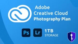 Adobe Creative Cloud Photography Plan – 1 TB miejsca online – klucz subskrypcji (3 miesiące / 1 PC) — licencja oryginalna - Odin Key