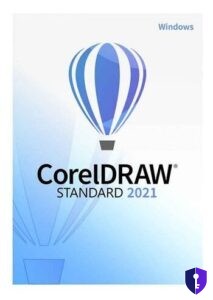 CorelDRAW Standard 2021 – Clé CD (À vie / 1 PC) — licence originale - Odin Key