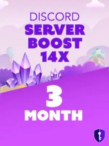 Serveur Discord – 14 Boosts – 3 Mois — licence originale - Odin Key