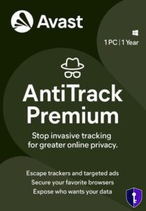 Avast AntiTrack Premium 2024 – 1 Jahr / 1 PC — Originallizenz - Odin Key