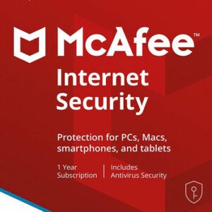 McAfee Internet Security - 1 An Unlimited Appareils Clé — licence originale à acheter en Suisse - CHKEY