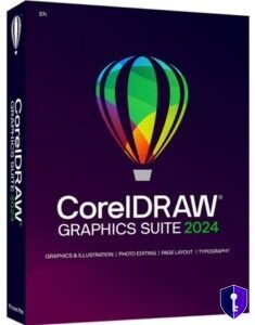 CorelDRAW Graphics Suite 2024 Mac – Clé CD (À vie / 1 PC) — licence originale - Odin Key