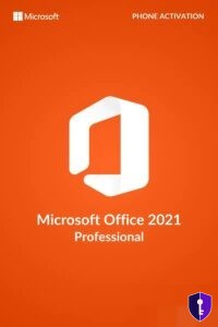 Microsoft Office 2021 Professional Plus – Retail-Key mit telefonischer Aktivierung (1 PC) — Originallizenz - Odin Key