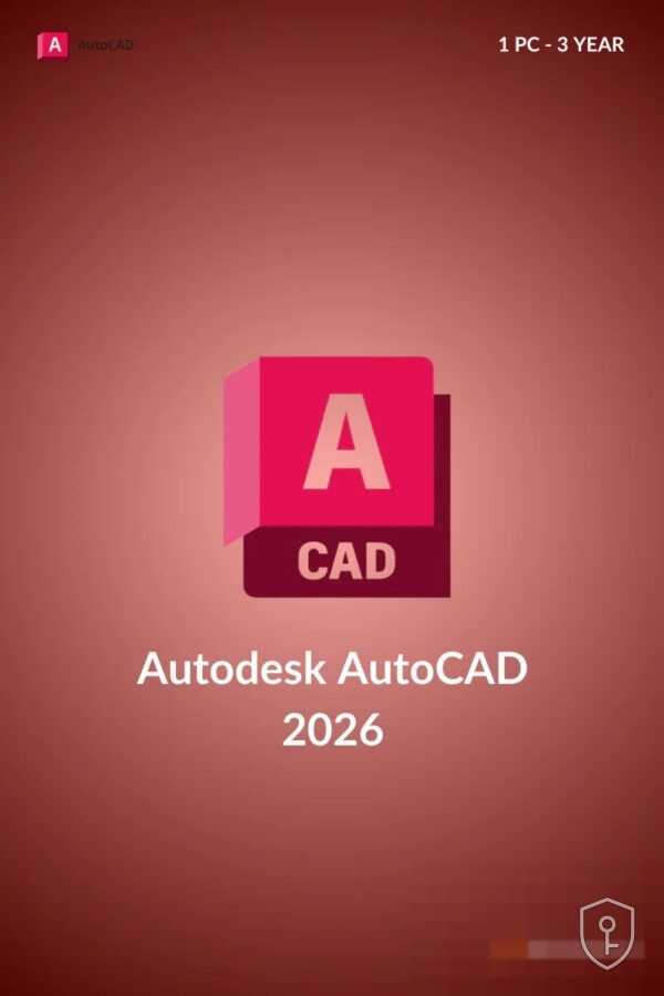 Autodesk AutoCAD 2026 (1 Device, 1 Year) — licence originale à acheter en Suisse - CHKEY
