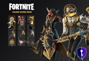 Fortnite – Pack Gilded Elites – DLC Xbox One / Xbox Series X|S (région AR) — licence originale - Odin Key
