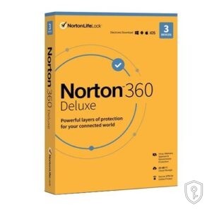 Norton 360 Deluxe 2024 EU Clé (1 An / 3 Appareils) + 25 GB Cloud Storage — licence originale à acheter en Suisse - CHKEY
