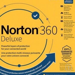 Norton 360 Deluxe 2021 EU Clé (1 An / 3 Appareils) + 25 GB Cloud Storage — licence originale à acheter en Suisse - CHKEY