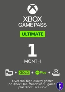 Xbox Game Pass Ultimate – 1 mese EU, Xbox One / Series X|S / Windows 10, chiave CD (non cumulabile) — licenza originale - Odin Key