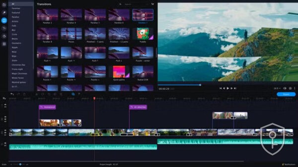 Movavi Video Editor Plus 2025 Clé (À vie / 1 PC) — licence originale à acheter en Suisse - CHKEY