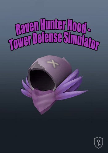 Roblox - Raven Hunter Hood - Tower Defense Simulator Clé CD — licence originale à acheter en Suisse - CHKEY