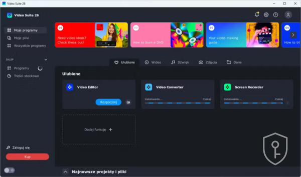 Movavi Video Suite 2026 Clé (1 PC) — licence originale à acheter en Suisse - CHKEY