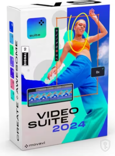 Movavi Video Suite 2024 Clé (À vie / 1 PC) — licence originale à acheter en Suisse - CHKEY