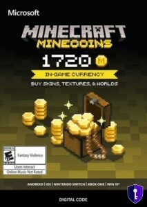 Minecraft Minecoins – 1,720 coins EU Pack, CD key — original licence - Odin Key