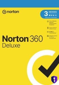 Norton 360 Deluxe EU – Key (1 year / 3 devices) + 25 GB cloud storage — original licence - Odin Key