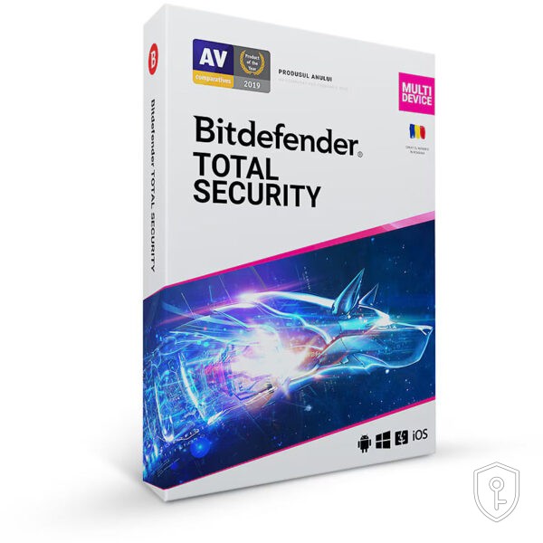 Bitdefender Total Security 2025 Clé (1 An / 5 Appareils) — licence originale à acheter en Suisse - CHKEY