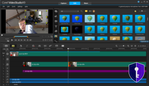 Corel VideoStudio Pro X9 – Clave de CD (de por vida / PC ilimitados) — licencia original - Odin Key